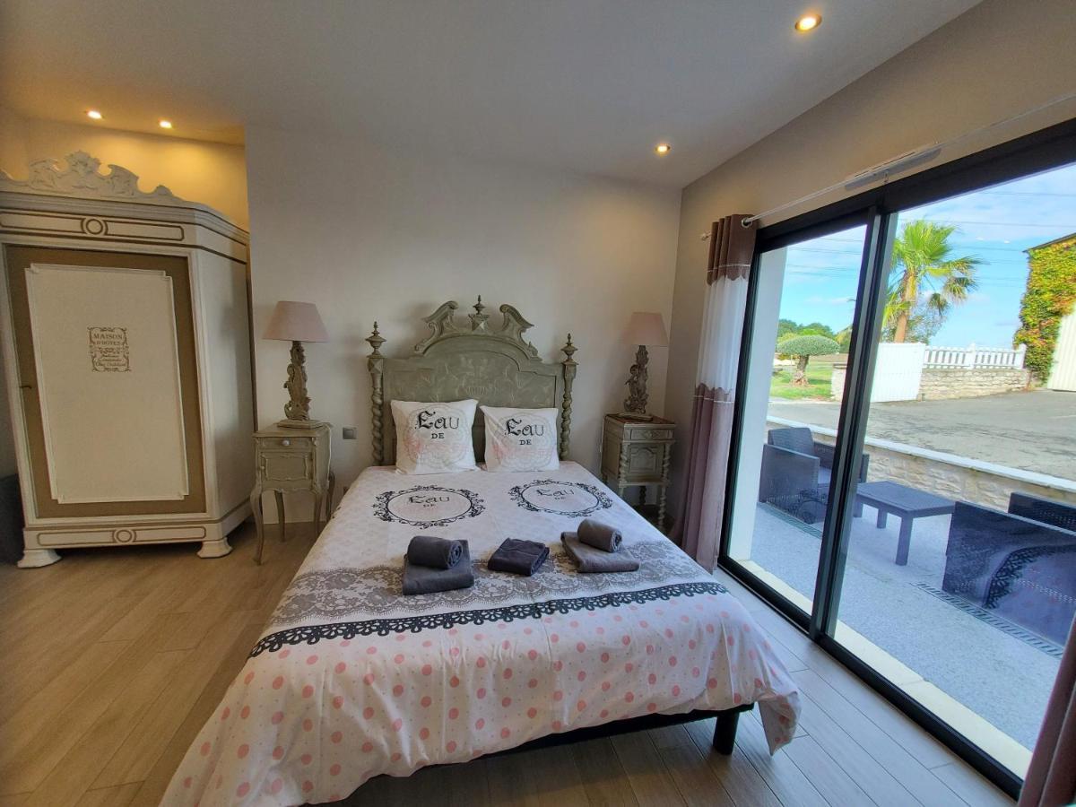 Les Cuves - Saintes Bed and Breakfast Chaniers Eksteriør billede